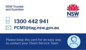 NSWTG Client Contact Card